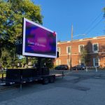 The size of this screen blew our minds!